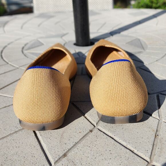 Rothy's The Point Amber Knit Ballet Flats 8 - Picture 6 of 14